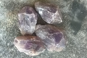 天然紫水晶原石