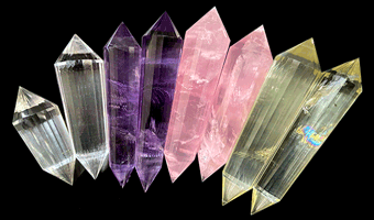 各種な水晶フォーゲルワンド